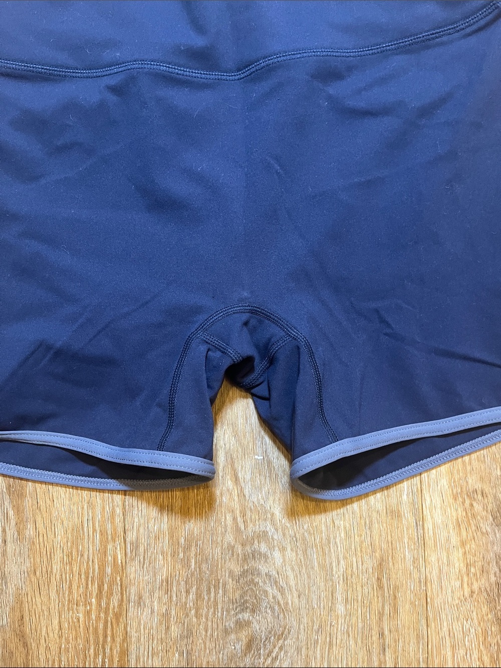 SET Active Sportbody Navy Shorts Large Bike Yoga Running Workout Gym Athletic - Picture 4 of 8